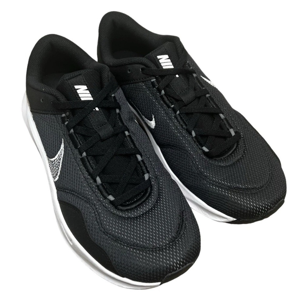 Nike Shoes Women's 10 Legend Essential 3 Black White Iron Grey DM1119-001 NWOB